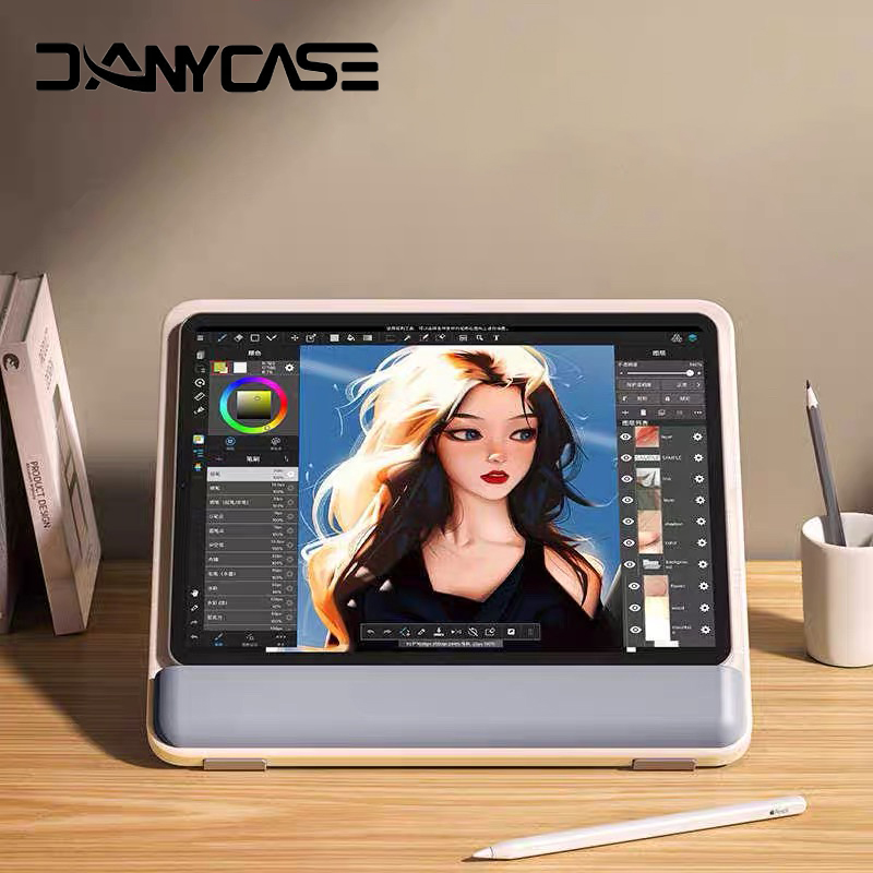 Lenovo Tablet With Accessories - Tablet Bracket Drawing iPad Stand For