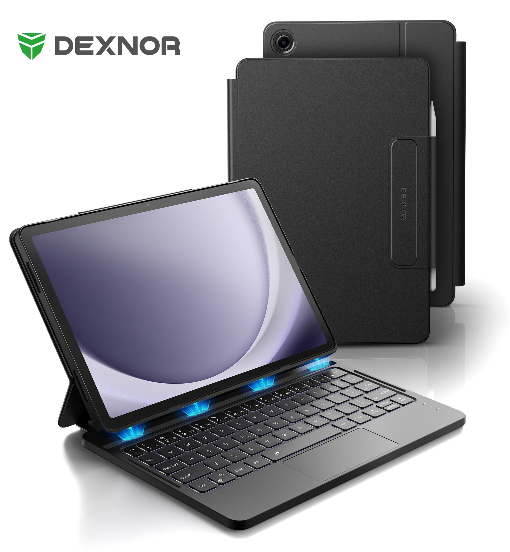 Samsung Tablet Keyboard Accessories - For Samsung Galaxy Tab A9+Plus Case