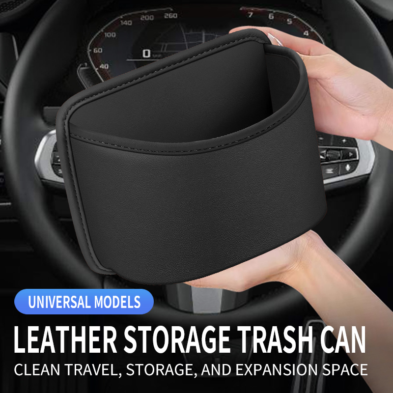 Tablet Accessories For Car - Car door cup holder Leather Automotive