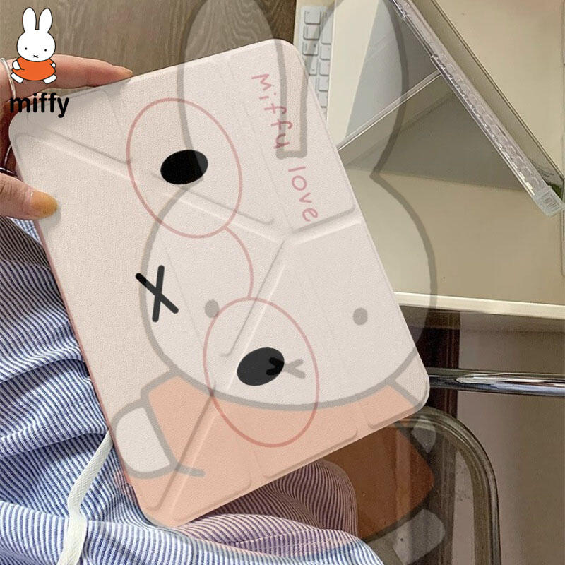 Pen Tablet Accessories - Cartoon Miffy Ipad Tablet Protective Case