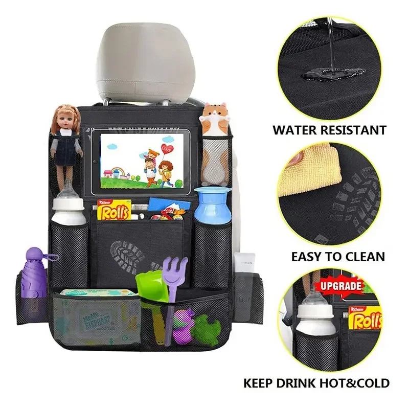 Car Seat Organizer Multifuncti - Tablet Accessories Bag recension och pris