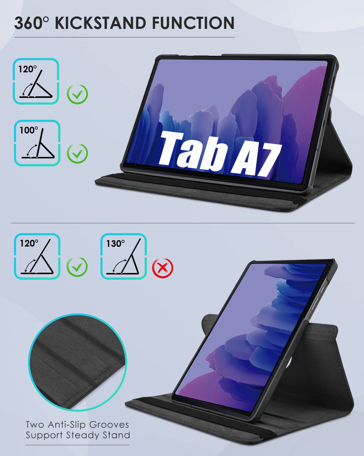 Rotating Case for Samsung Gala - Cheap Tablet Accessories recension och pris