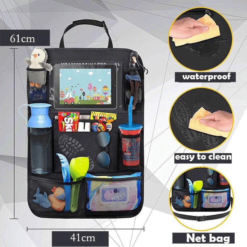 Car Seat Organizer Multifuncti - Tablet Accessories Bag recension och pris