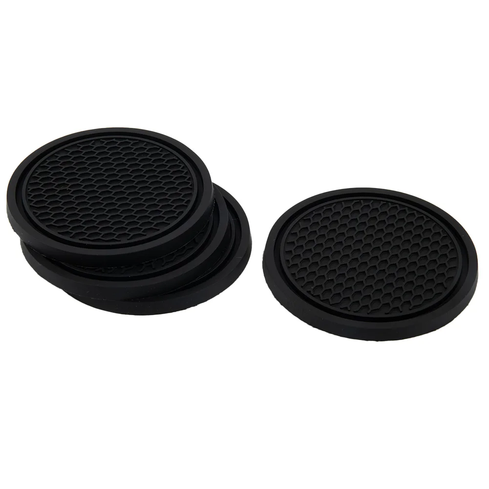 4pcs Car Coaster Non-Slip Sili - Tablet Accessories For Car recension och pris
