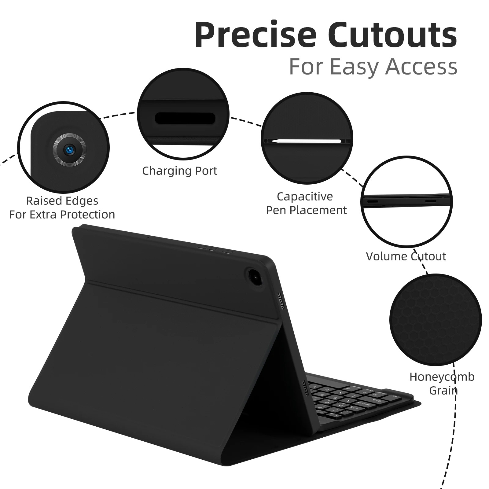 Keyboard Case for Samsung Gala - Samsung Tablet Keyboard Accessories recension och pris