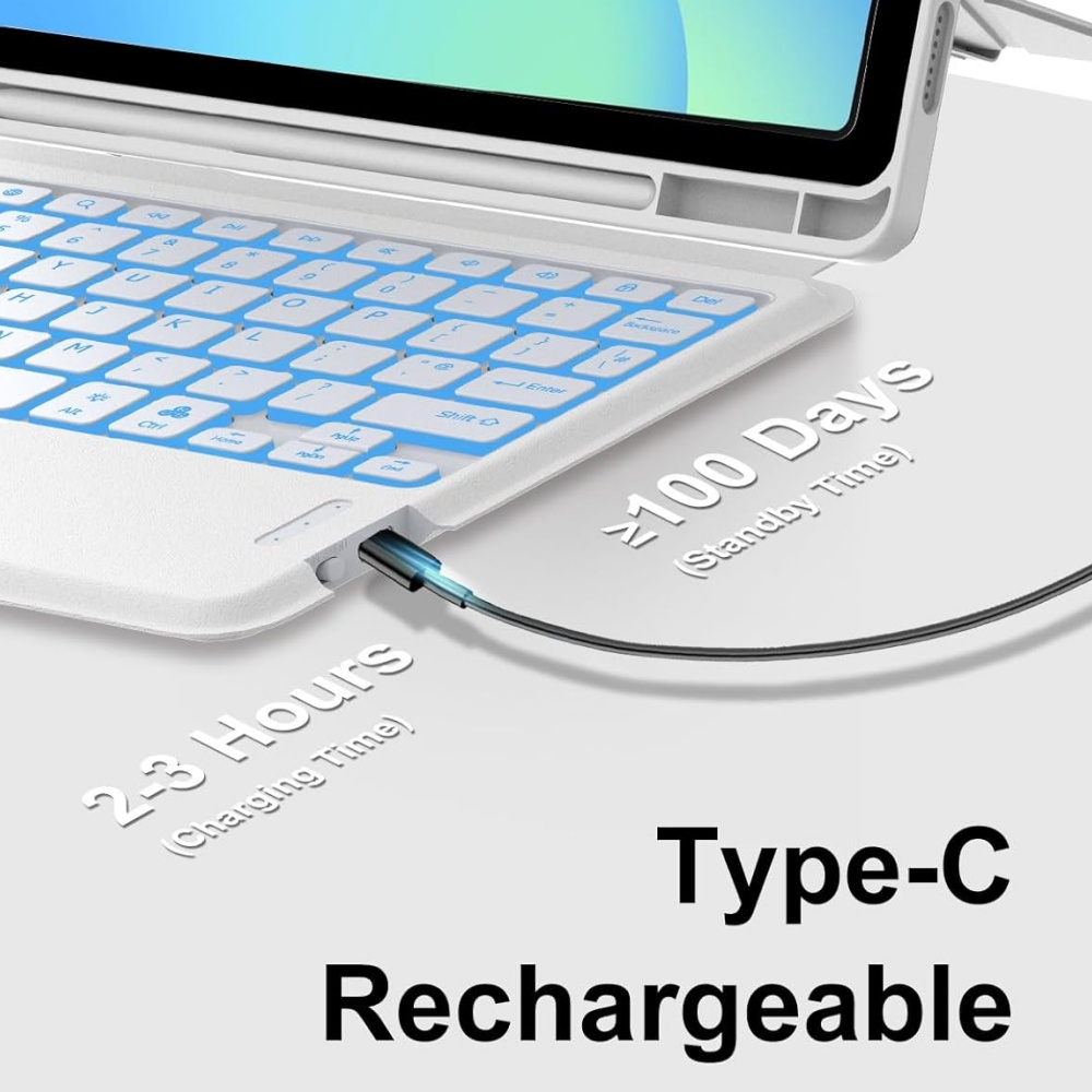 Detachable Case with Keyboard  - Samsung Tablet Keyboard Accessories recension och pris
