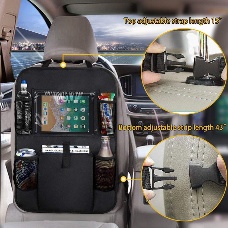 Car Backseat Organizer with To - Tablet Accessories Bag recension och pris