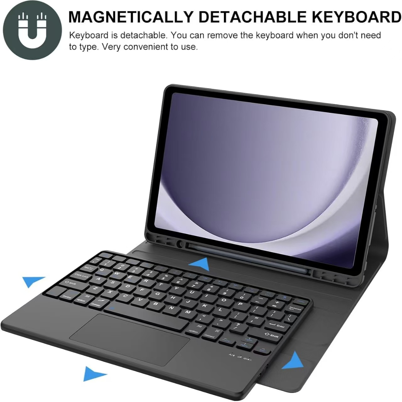 Case for Samsung Galaxy Tab A9 - Samsung Tablet Keyboard Accessories recension och pris