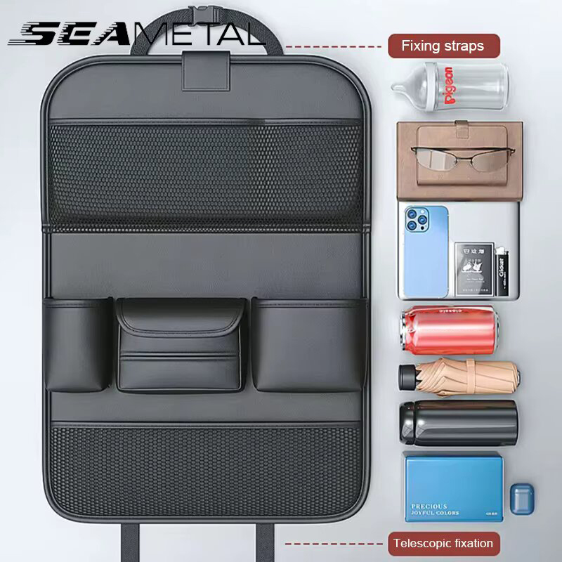 SEAMETAL Car Seat Back Organiz - Tablet Accessories Bag recension och pris