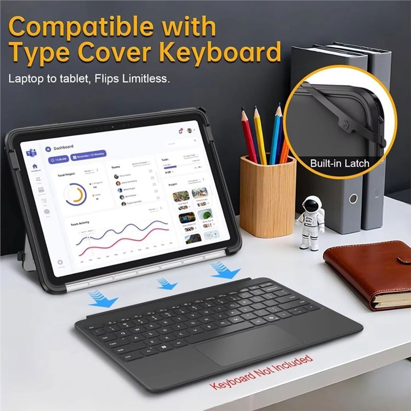AT82-TPU Hard Flip Cover Case  - Microsoft Tablet Accessories recension och pris