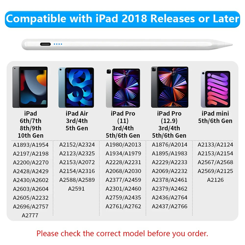 For Apple Pencil 2 iPad Pencil - Pen Tablet Accessories recension och pris